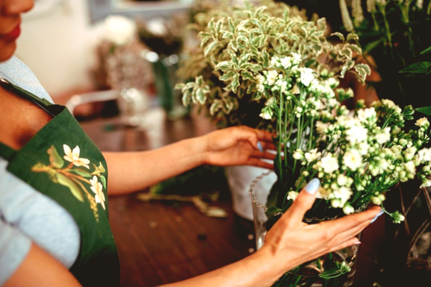 Student presenting completed game project to instructor