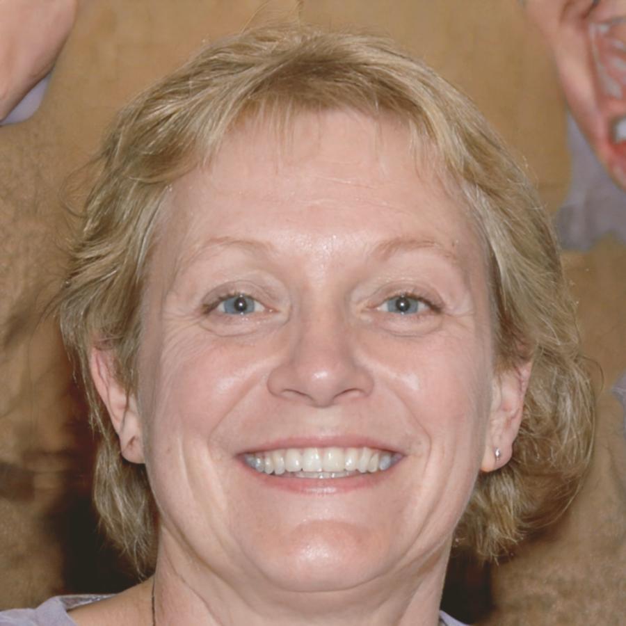 Zemfira Quliyeva, founder of Studivo Zone, smiling warmly in a professional setting